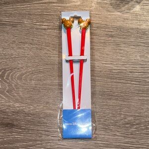 Tokyo Disney Burger Chopsticks with Mickey Design